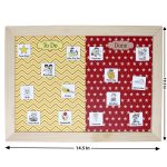 Magnetic Chore Chart – Kids Responsibility and Daily Activity Planner - Red Yellow Design