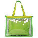 Waterproof PVC Tote Bag Set with Colorful Animals Pouch for Boys and Girls