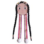 Hair Clip Organizer – Cute Face Design Hanger for Girls and Women