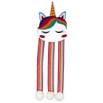 Hair Clip Organizer – Unicorn Face Design Hanger for Girls and Women