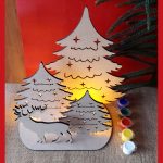Christmas Gifts - DIY Reindeer & Tree Set