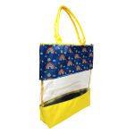 Transparent Tote Bag – Waterproof Rainbow Carry Bag for Kids and Adults – Durable, Stylish, and Versatile