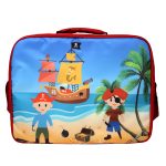 Kids Suitcase – Lightweight Soft Shell Children's Luggage - Pirate Design
