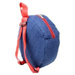 Round Denim Backpack - Pirate