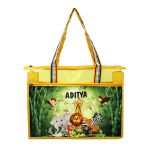 Kids PVC Tote Bag – Colored Waterproof Animals Shoulder Bag for Children
