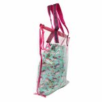 Swim Bag Set – Waterproof PVC Drawstring Bag with Wet & Dry Compartments and Pouch - Unicorn Design
