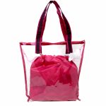 Swim Bag Set – Waterproof PVC Drawstring Bag with Wet & Dry Compartments and Pouch - Unicorn Design