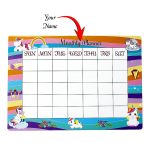 Monthly Planner - Unicorn