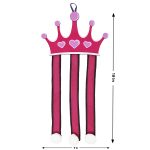 Hair Clip Organizer – Crown Design Hanger for Girls and Women