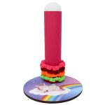 Scrunchie Rubber Band Holder for Girls Kids Children – Unicorn Design