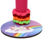 Scrunchie Rubber Band Holder for Girls Kids Children – Unicorn Design