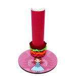 Scrunchie Rubber Band Holder for Girls Kids Children – Princess Design