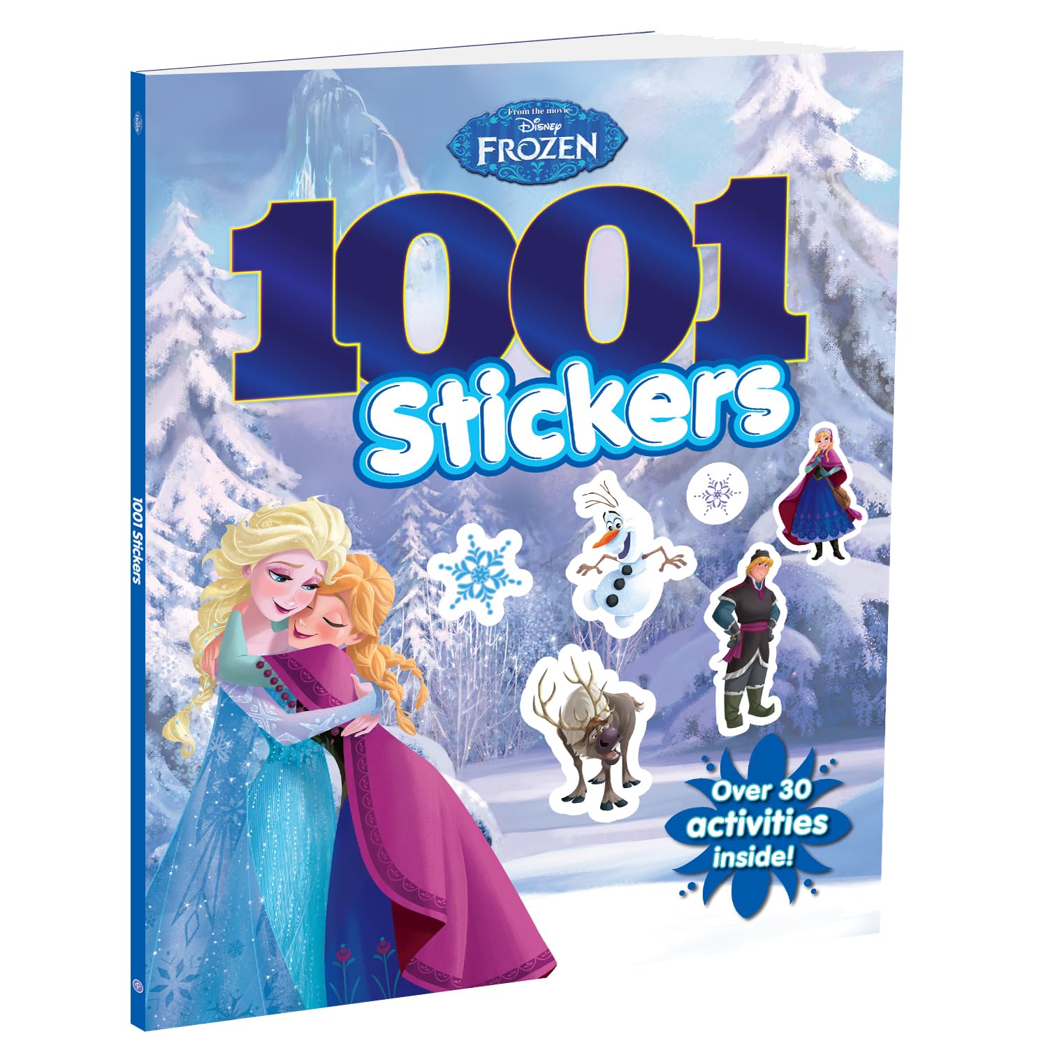 Disney Frozen 1001 Stickers Book | Many Activities with Stickers for Kids Paperback ISBN 9788119083800