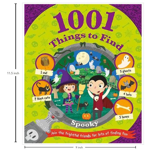 1001 Things to Find Spooky Hardcover  ISBN 9781788103954