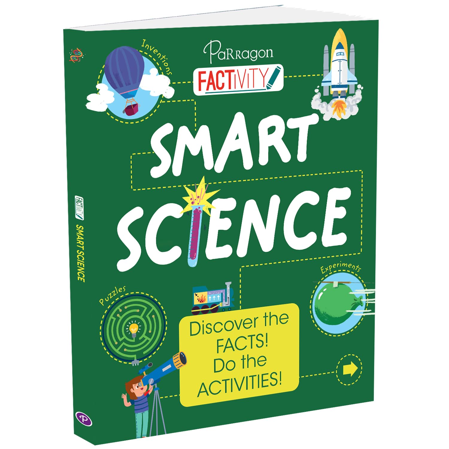 Factivity: Smart Science Discover the Facts ! Do the Activity Book for Kids [Paperback] Parragon ISBN 9781472389305
