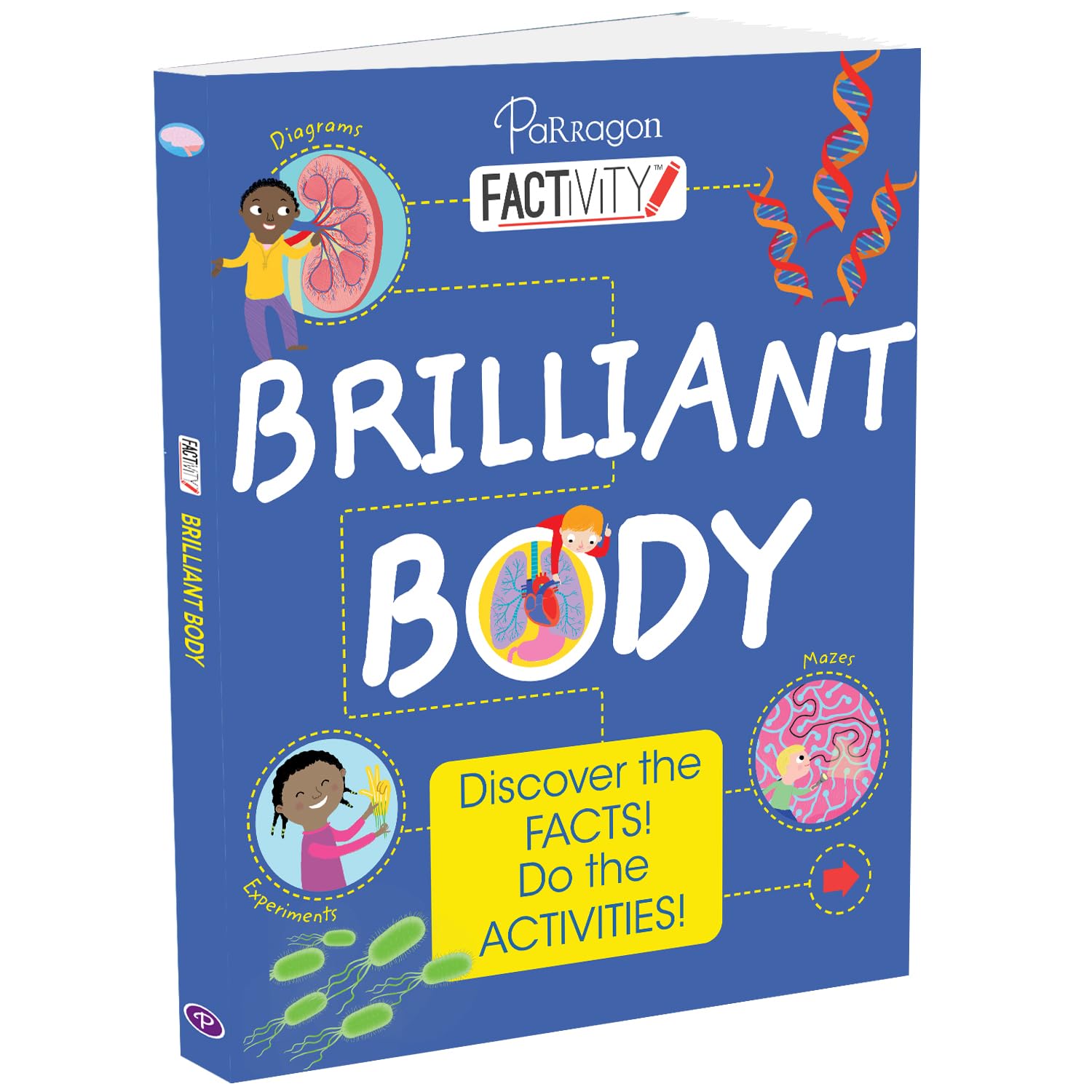 Factivity: Brilliant Body Discover the Facts ! Do the Activity Book for Kids [Paperback] Parragon ISBN 9781527021945