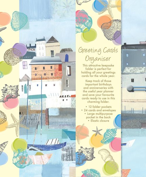 The Gifted Stationery Greeting Cards Organiser - By the Sea ISBN 9781788387880