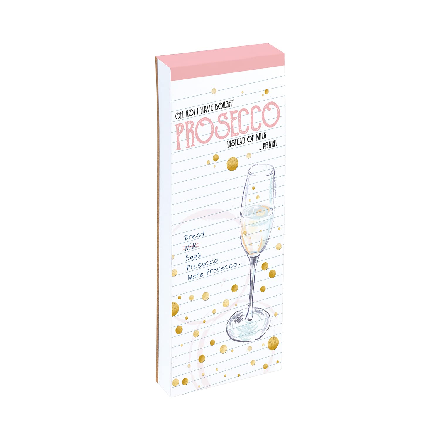 The Gifted Stationery Shopping List - Prosecco ISBN 9781788389020