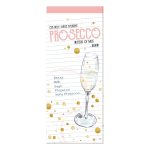 The Gifted Stationery Shopping List - Prosecco ISBN 9781788389020