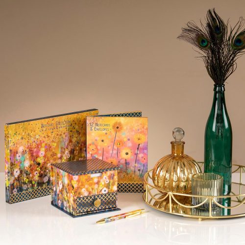 The Gifted Stationery Notecard Wallet - Pom Poms with 12 Greeting Cards and Envelopes Set ISBN 9781801436847