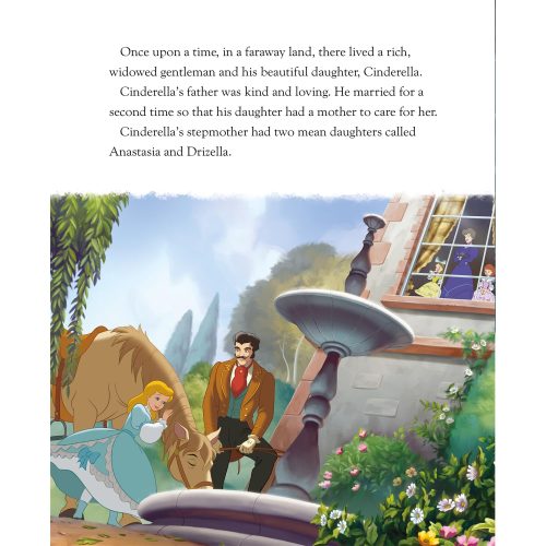 Disney Princess Storytime Selection Box | 7 Disney Princess Story collection | Beauty and the Beast | Tangled | Cinderella | Mulan | Pocahontas | Moana | The Little Mermaid Product Bundle ISBN 9781837714261
