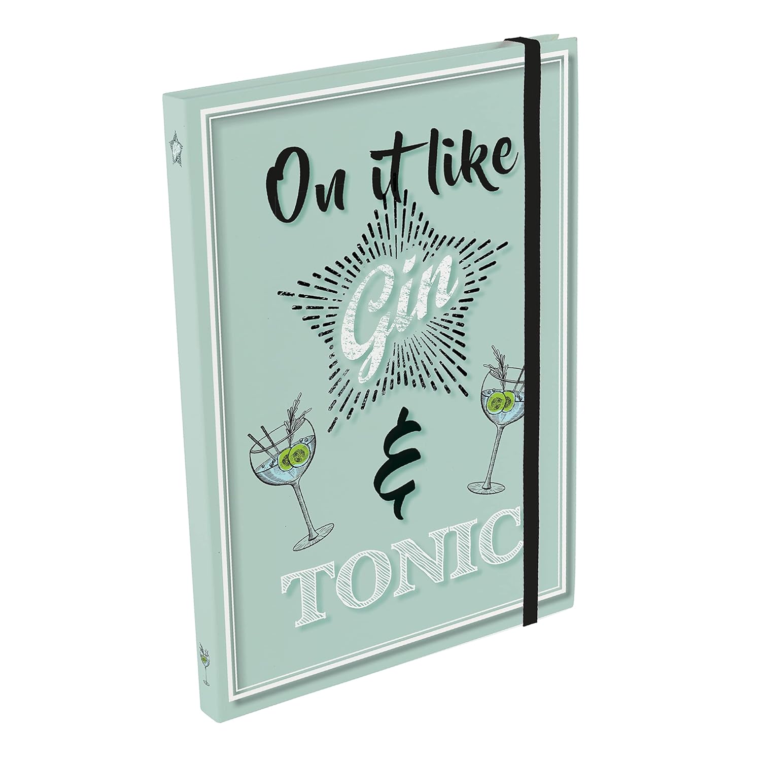 The Gifted Stationery A5 Notebook - Gin ISBN 9781839224744