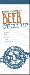 The Gifted Stationery Shopping List - Beer ISBN 9781785249228