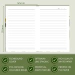 The Gifted Stationery A5 Notebook - Wild Leaf ISBN 9781801436717