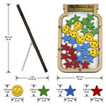 Reward Jar Incentive Jar for Kids Children with Stars and Smilies - Jar Design