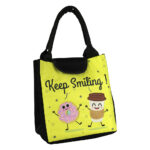 Lunch Bag with Inside Pocket – Waterproof Tiffin Bag for Kids - Donut Design