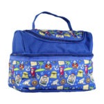 Kids Compact Lunch Bag – Insulated Pirates Tiffin Bag with Handle for School and Travel