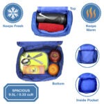 Kids Compact Lunch Bag – Insulated Pirates Tiffin Bag with Handle for School and Travel