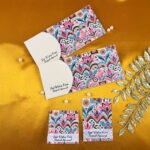 Festive Customised Stationery Hamper - 10 Envelopes, 10 Single Side Tags, 10 Folded Tags packed in a stylish Gift Box