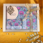 Festive Customised Stationery Hamper - 10 Envelopes, 10 Single Side Tags, 10 Folded Tags packed in a stylish Gift Box