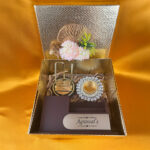 Festive Customised Desk Hamper - Desk Organiser with Mobile Stand