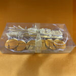 Festive Customised Acrylic Stirrers (6) with Glass Toppers (6)