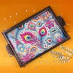 Festive Customised Wooden Tray (Big)