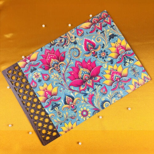 Festive Customised Wooden Table Mat of 6