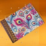 Festive Customised Wooden Table Mat of 6